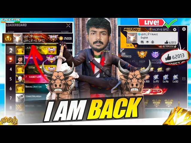 தமிழ் - 🔥7 ARA VANTHUDE GRANDMASTER {DAY - 1}🔥||Garena-FreeFire Max Live #matturavi