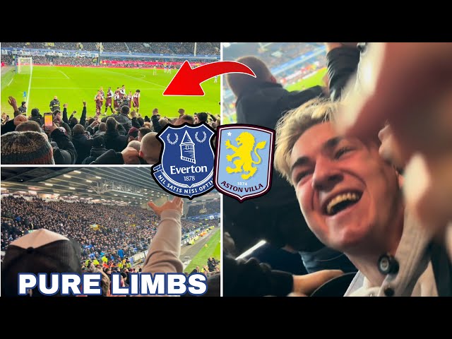 WATKINS SENDS VILLA FANS MAD at GOODISON! CRAZY SCENES in Everton vs Aston Villa