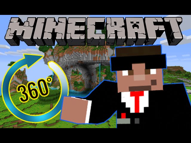 MINECRAFT A 360° !! REPLAY MOD MINECRAFT 1.8 FR 4K 60 FPS - VIDEO 360 degrés Minecraft