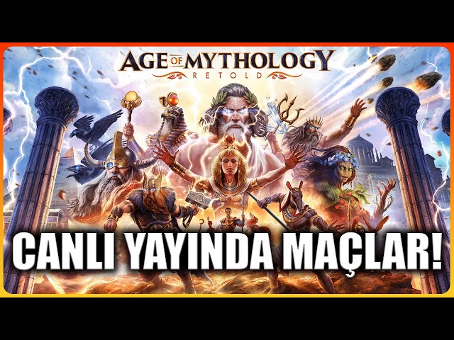 GERİ DÖNÜŞ DEDİĞİN! | AGE OF MYTHOLOGY GECESİ VE ÇOK OYUNCULU MAÇLAR!