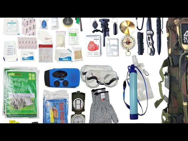 Vital 72 Hour Emergency Survival Kit for Family   Be Prepared for Emergencies