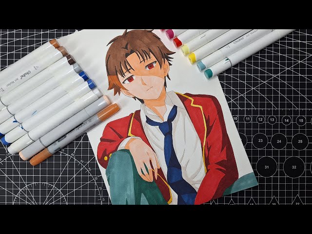 Drawing Ayanokoji Kiyotaka | Classroom of the elite [ ようこそ実力至上主義の教室へ ]