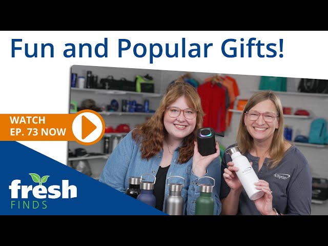 Popular Gifts for Employees and Clients | 4imprint | FreshFinds Ep. 73