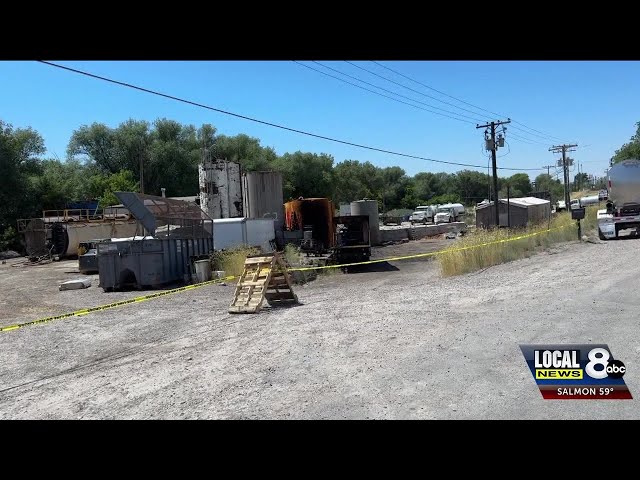 Fire damages business trailer, power lines in Pocatello