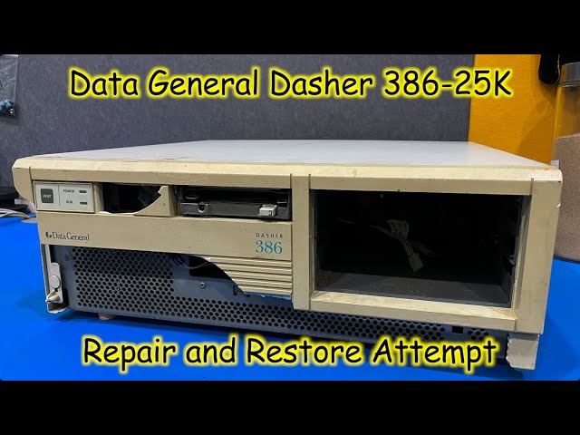 SuperNick Special - ACMS RetroChallenge 2022/10 Winner - Data General Dasher 386-25K Restore