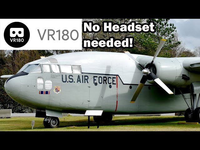 Fairchild C-119 Flying Boxcar VR180 Walk Around Tour