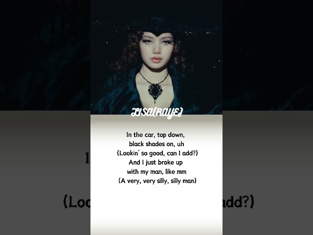 LISA,DOJA CAT,RAYE-"BORN AGAIN"Lyrics #lisa #blackpink #lloud #dojacat #raye #bornagain #lyrics