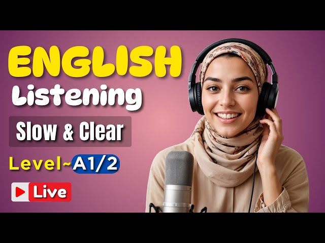 A1 English Listening Practice - Improve Your Listening and Comprehension #englishlisteningpractice