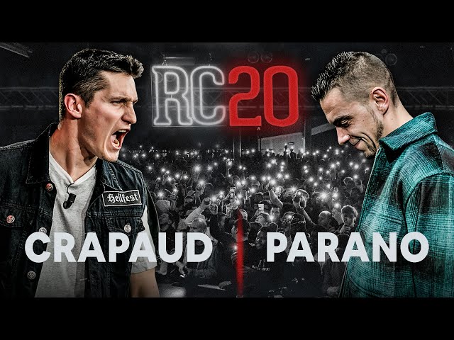 Rap Contenders 20 : Crapaud VS Parano