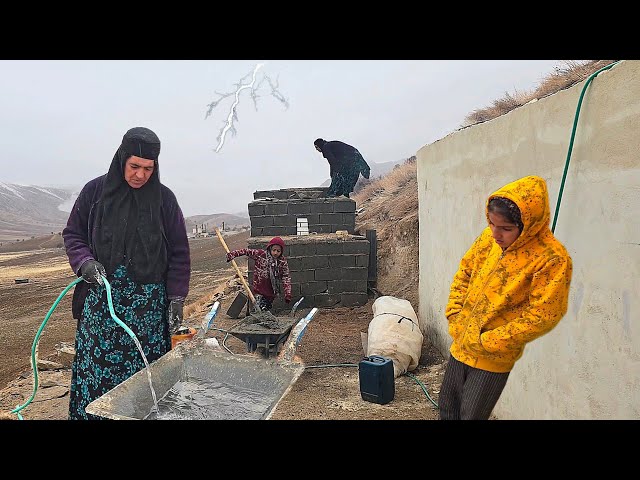 Frozen nights, rainy grandma days: roof covering even under dark clouds