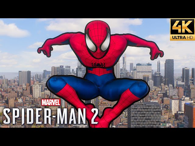 Marvel's Spider-Man 2 PC - Ultimate Spider-Man Free Roam Gameplay Mod Showcase (4K 60FPS)