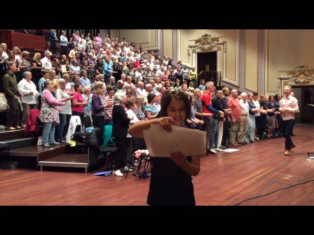 Love Music Community Choir welcomes Ben Folds to Usher Hall!