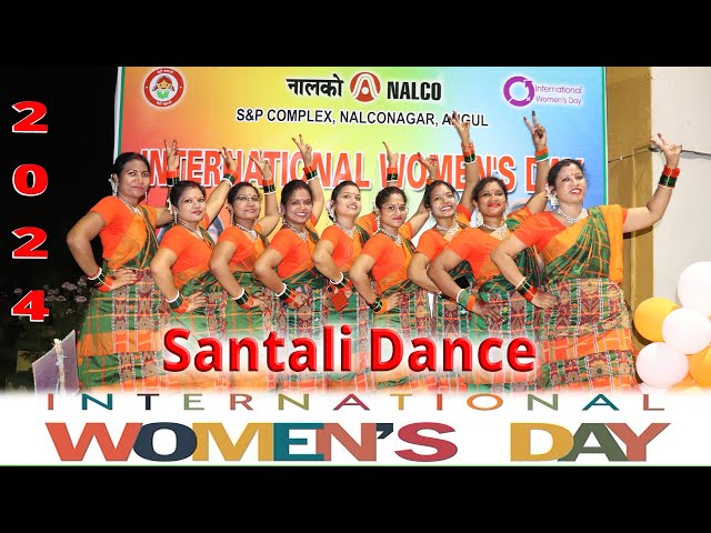 SANTALI DANCE IN NALCO INTERNATIONAL WOMENS DAY 2024