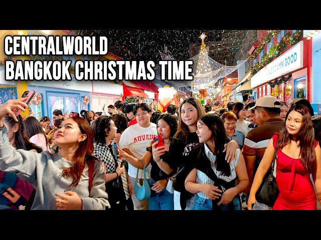 CentralWorld Christmas Wonderland 2024 – Bangkok's Magical Festive Experience! 🌟🎅