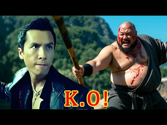 The fat monk looks ordinary, but he's actually Donnie Yen's master!