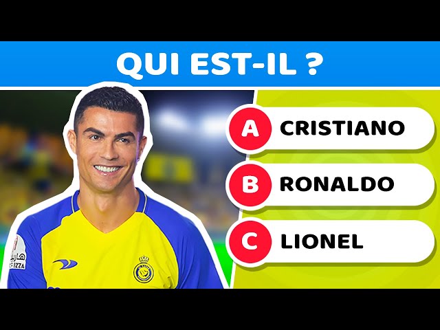 ⚽ Devine 30 joueurs de football - Quiz de football