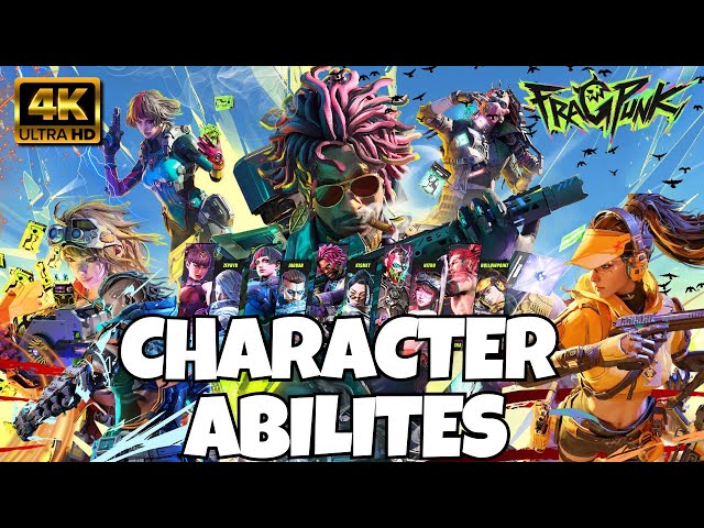 FragPunk - Characters Abilities Showcase