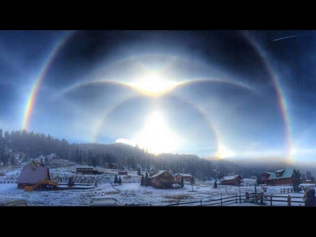 Sole e luna come prismi fra il firmamento e la terra?