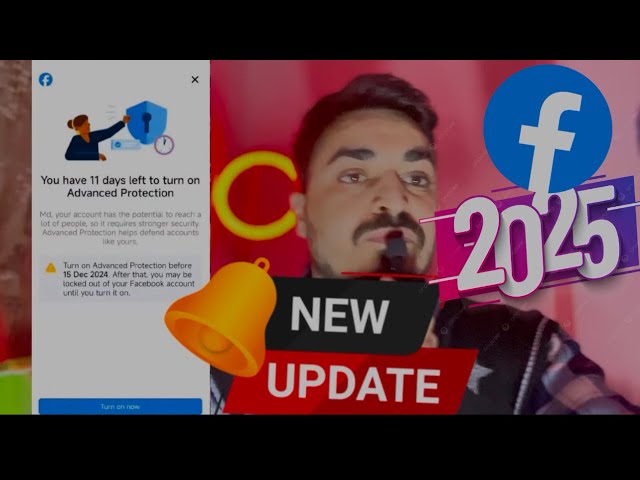 Facebook new update 2025 फेसबुक नया अपडेट 2 step verification 2 चरणीय सत्यापन