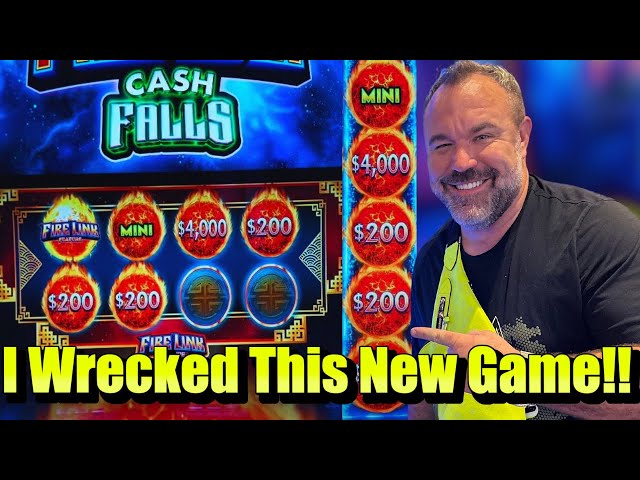 10 Massive Jackpots That Will Have You Hooked On The New Cash Falls Slot Machine! @SlotHopper