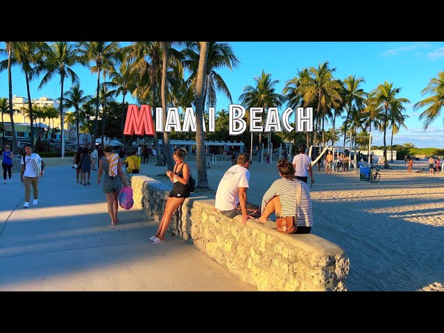 From Ocean Drive to Lincoln Road: A Comprehensive Miami Beach Walking Tour 4K 60FPS