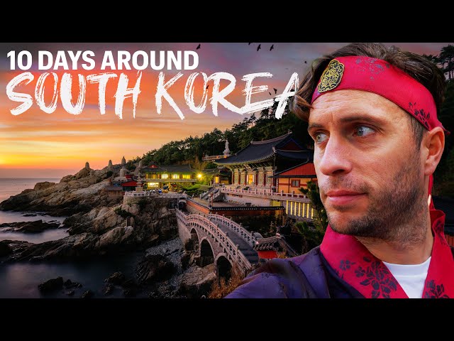 10 Days Around SOUTH KOREA 🇰🇷 | First Time Visiting