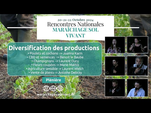 Diversification des productions - Rencontres Nationales 2024