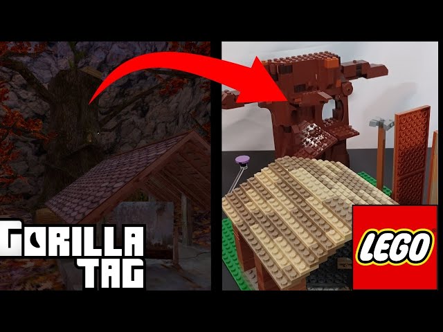 I built Gorilla Tag out of LEGO