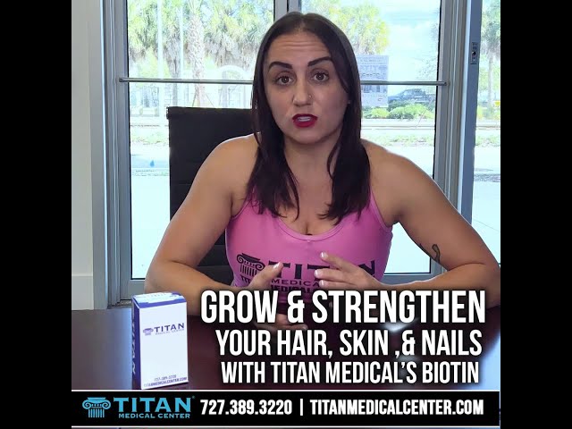 Injectable Biotin Testimonial by Titan Medical Center patient Jessica Azarelo.