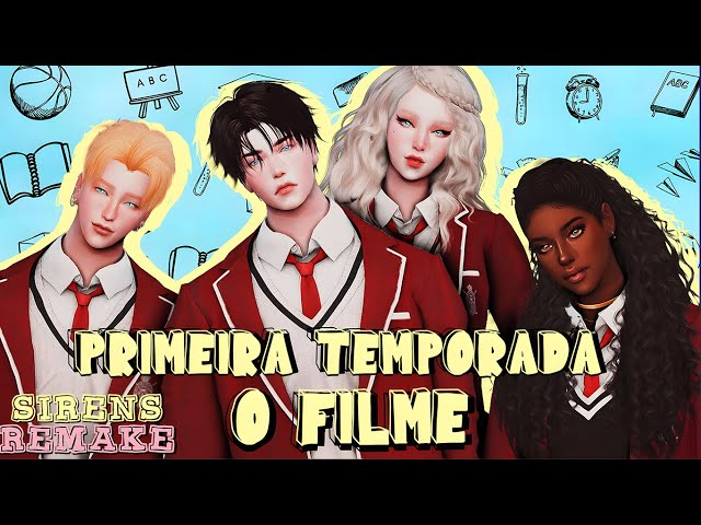 SIRENS REMAKE: PRIMEIRA TEMPORADA | FILME COMPLETO | THE SIMS 4