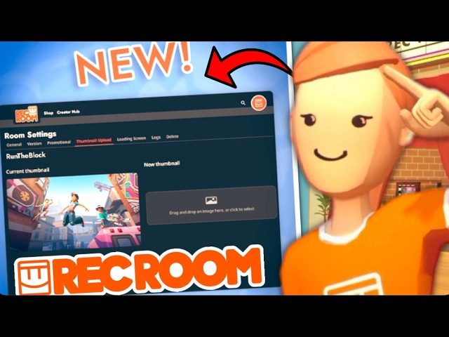 Rec Room's New Thumbnail Uploader UPDATE