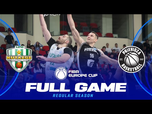 BC Kutaisi 2010 v BC Prievidza | Full Basketball Game | FIBA Europe Cup 2024-25