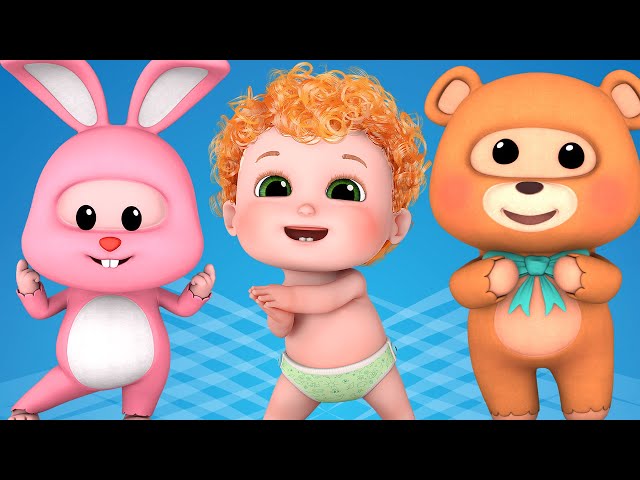 Clap Your Hands - 3D Animation English Nursery rhyme for children with Lyrics 2023