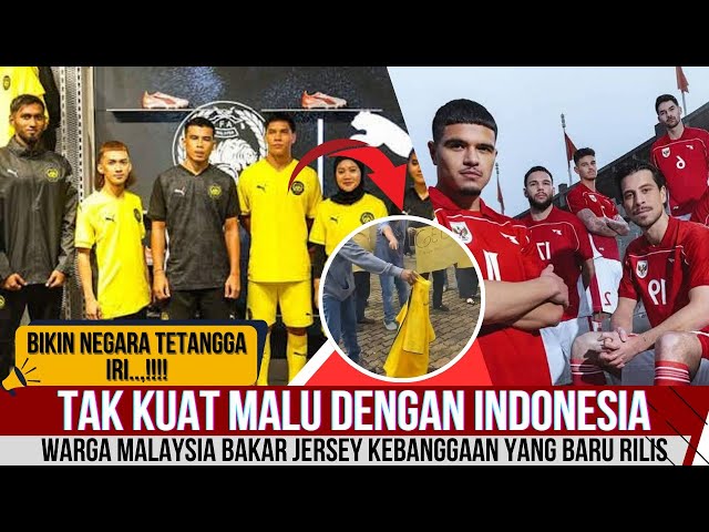 Malu Dengan Indonesia! Suporter Malaysia Ngamuk Dapat Jersey Mirip Wasit Hingga Nekat Lakukan INI...