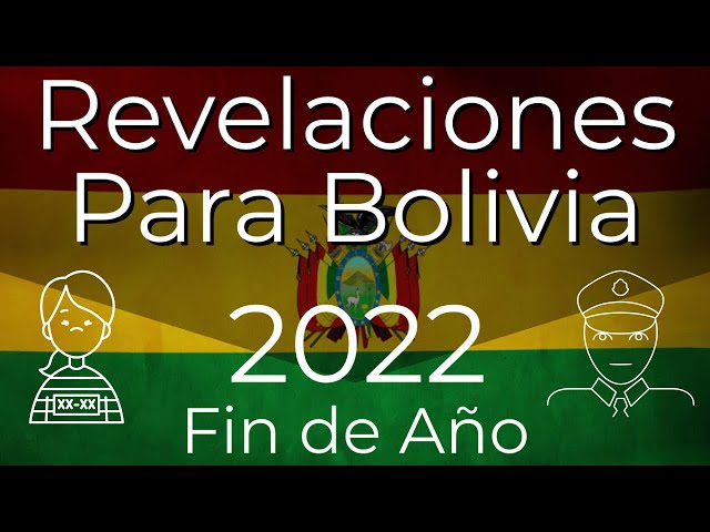 BOLIVIA PREDICCIONES FIN DE AÑO 2022 LAS PROTESTAS SE ALARGARÁN CUIDADO CON UN POSIBLE ESCAPE !