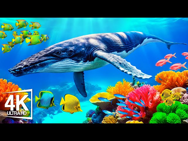 STUNNING Underwater World in 4K ULTRA HD for Relaxation and Calmness