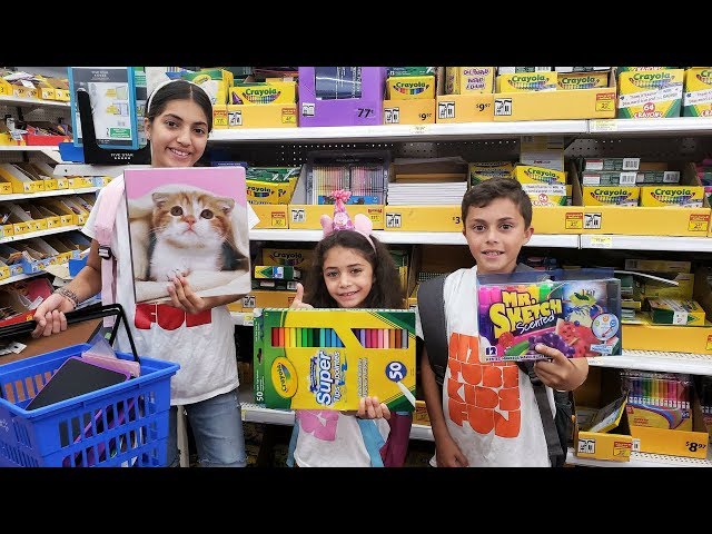 Back To School Shopping - Family fun Vlog