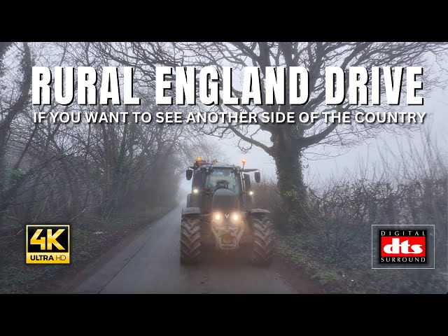 England's Countryside Drive: A road trip through English counties Wiltshire & Somerset in winter!