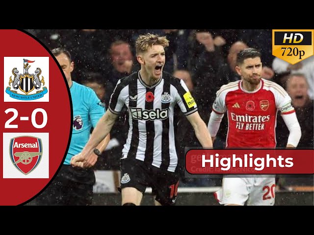 Newcastle 2-0 Arsenal | HIGHLIGHTS & GOALS | FA Cup Showdown