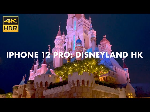 iPhone 12 Pro Cinematic 4K: Disneyland HK | Dolby Vision | HDR