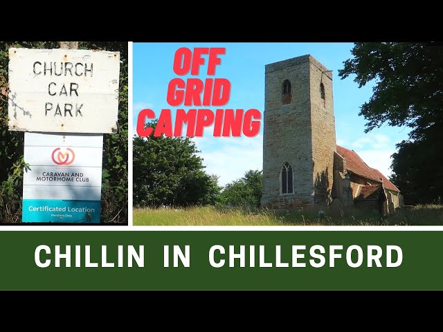 CHILLIN in CHILLESFORD in a Motorhome | Church CL Site | Vlog 376