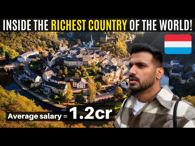 Luxembourg: World’s WEALTHIEST Country! 🇱🇺