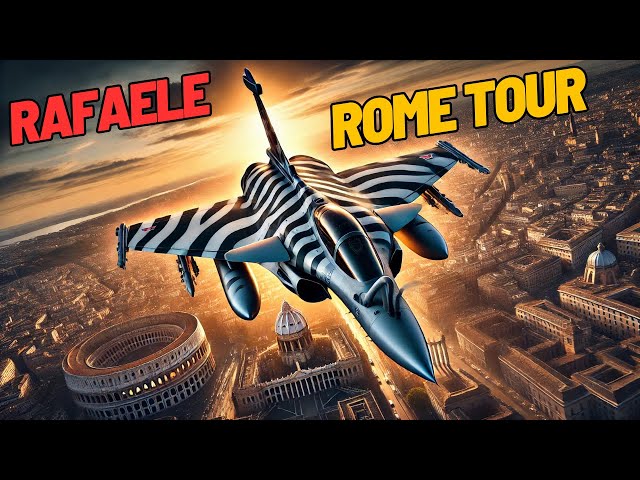 MSFS 2024 Rome Italy City Tour - DLSS 4.0