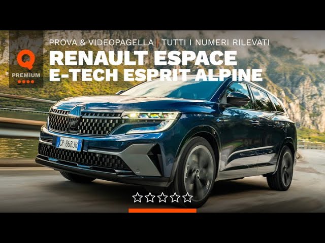 Renault Espace (2023): PRO e CONTRO, CONSUMI REALI dalla prova STRUMENTALE