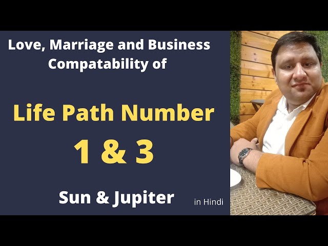 Numerology Compatibility Between Life Path Number 1 and Life Path Number 3