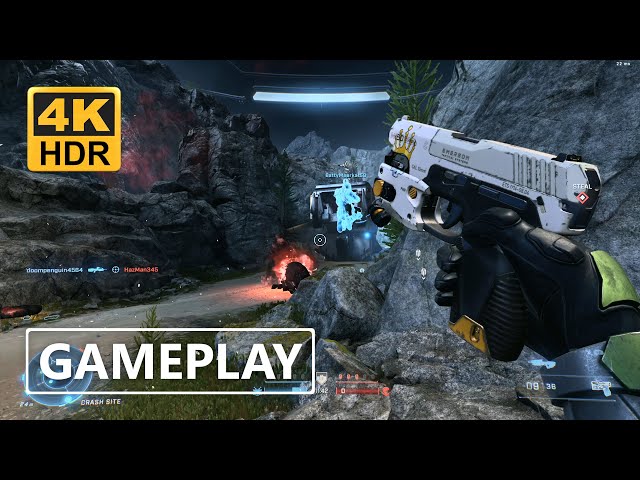 Halo Infinite Xbox Series X Big Team Battle Gameplay 4K HDR