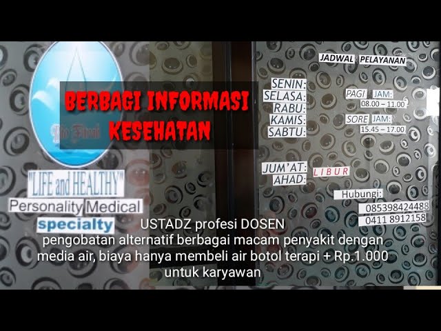 Info.! di Ustadz yg berprofesi Dosen Selalu Ramai, Tempat pengobatan penyakit Alternatif di Makassar