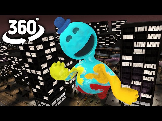 Poppy Playtime Chapter 4: Doey in Your Night City! | 360° VR