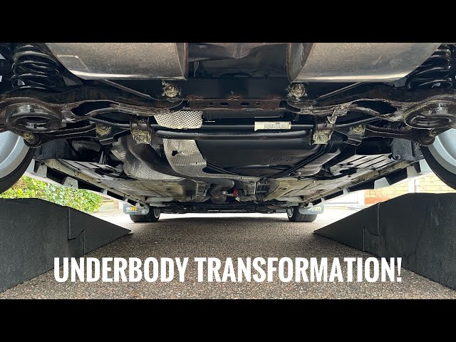 How to clean and treat the underside of your car using Lanoguard.