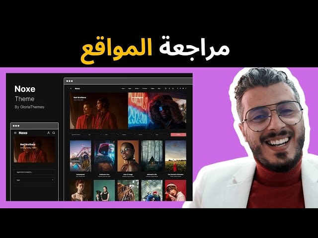 مراجعة المواقع theme wordpress مع | Amine Raghib امين رغيب